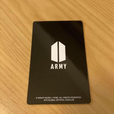 BTS Jungkook Golden Japan FC Limited benefits Official Photo Card