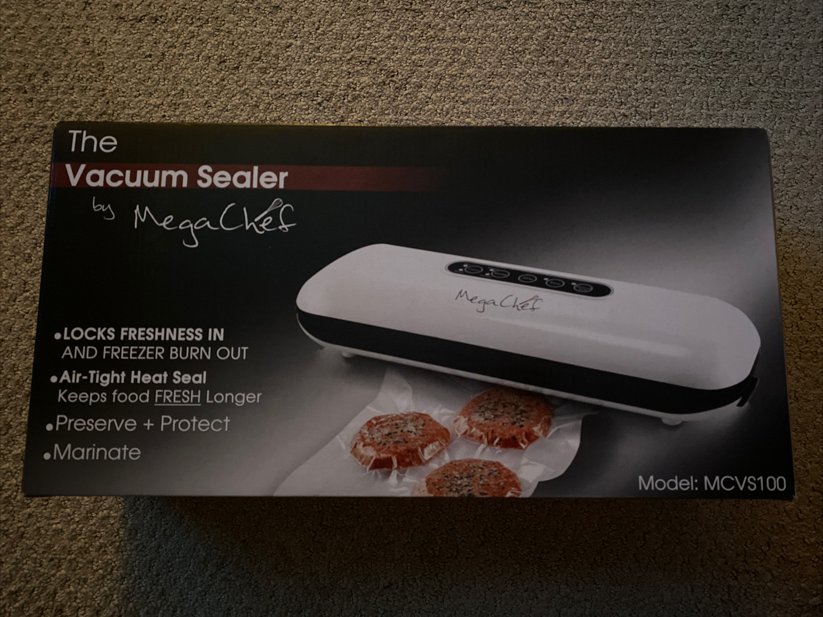 mega chef vacuum sealer