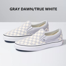 vans old skool gray dawn & white shoes