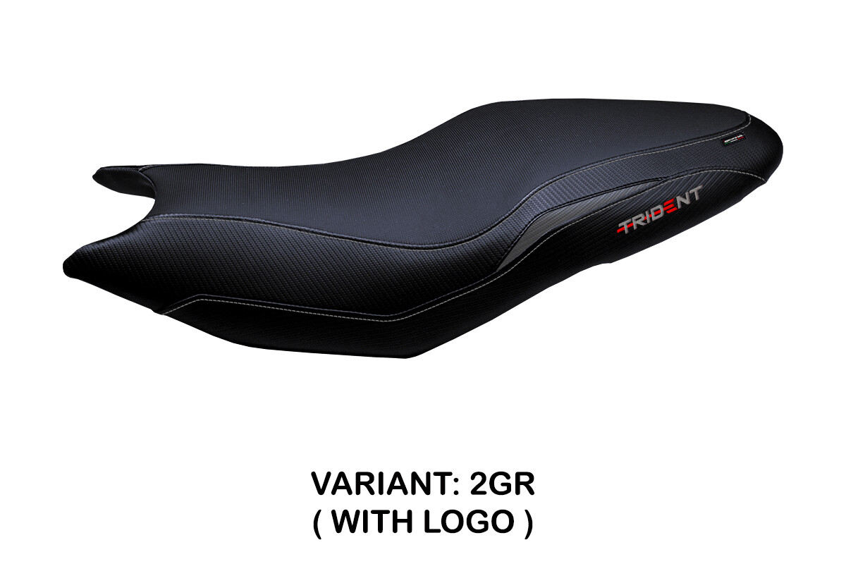 Triumph Trident 660 2021 2022 2023 2024 2025 Seat Cover Tappezzeria Grey Black