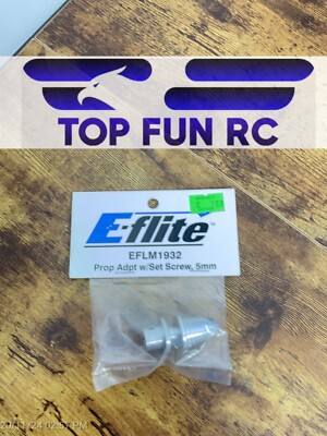 E-Flite EFLM1932 Propeller / Prop Adapter with Set-Screw, 5mm