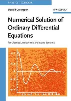 NUMERISCHE LÖSUNG GEWÖHNLICHER DIFFERENTIALGLEICHUNGEN Greenspan WILEY-VCH