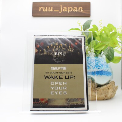 BTS 1st JAPAN TOUR 2015 WAKE UP: OPEN YOUR EYES LIVE DVD Neu