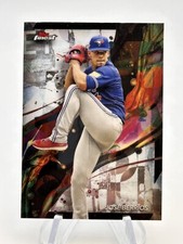 JOSE BERRIOS 2024 TOPPS FINEST COMMON BASE CARD #94 BLUE JAYS
