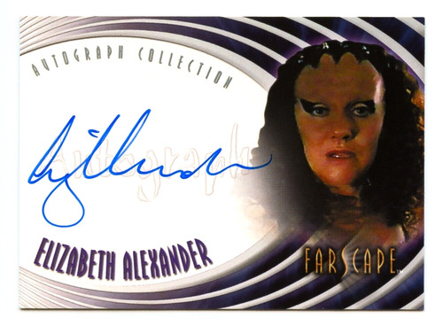 Farscape Elizabeth Alexander as Vella A28 auto