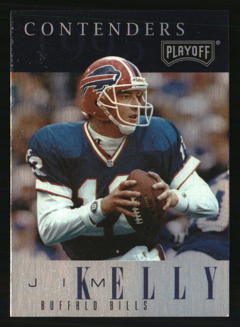 Jim Kelly 1995 Playoff Contenders #12 FOOTBALL Card