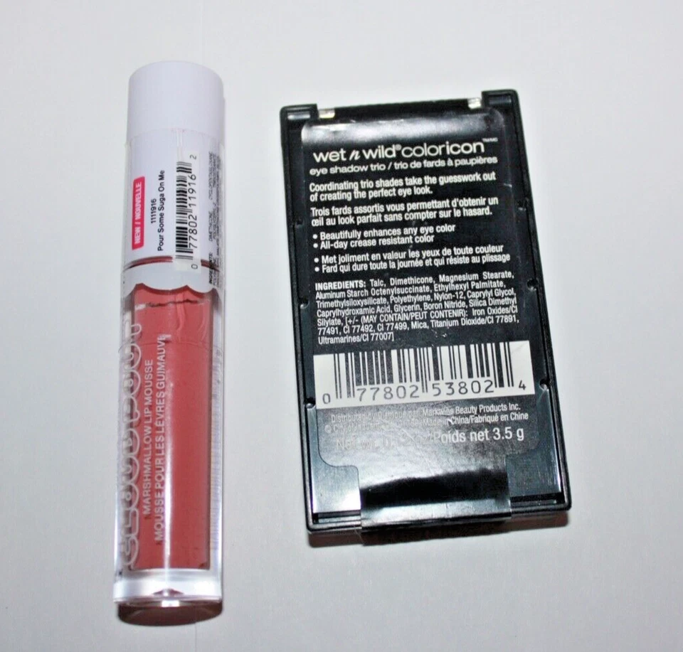 Wet n Wild Coloricon Eyeshadow Trio #380B + Cloud Pout Lip Mousse #1111916 Novo - Imagem 2 de 2