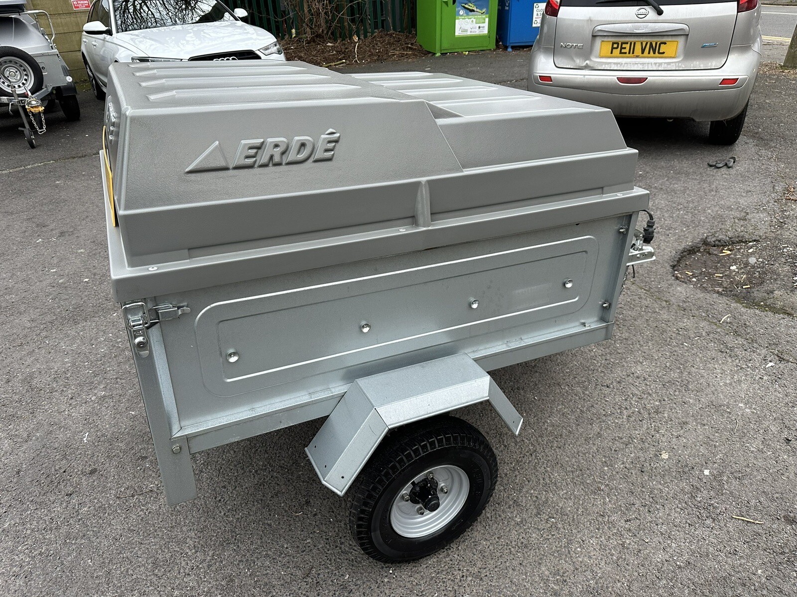 Erde 122 Camping Trailer With Erde Hardtop + Spare + Jockey Wheel eBay