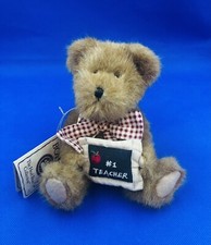 Genuine Boyds Bear "Miss Bea Wise" 1 Teacher Stuffed Teddy Bear New w/Tags.