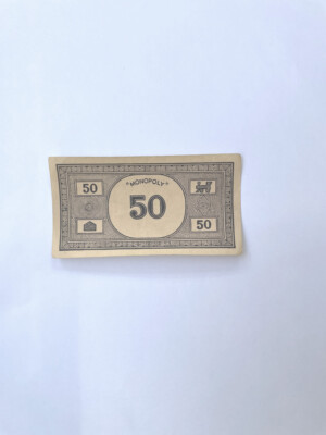 Monopoly Geld, Vintage & Modern verfügbar, aus Liste auswählen