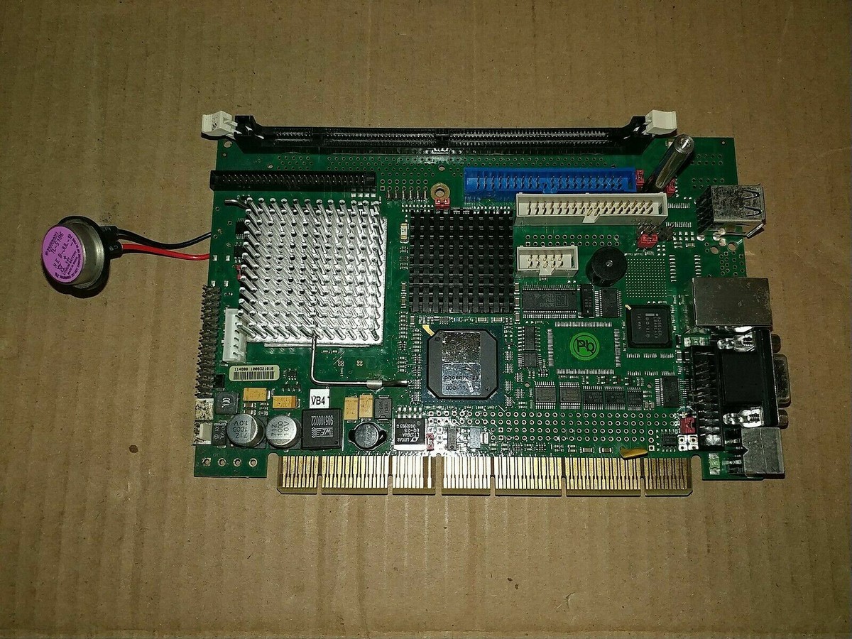 Phoenix Technologies LY20C390 Half-Size ISA SBC SIS CPU Card VGA