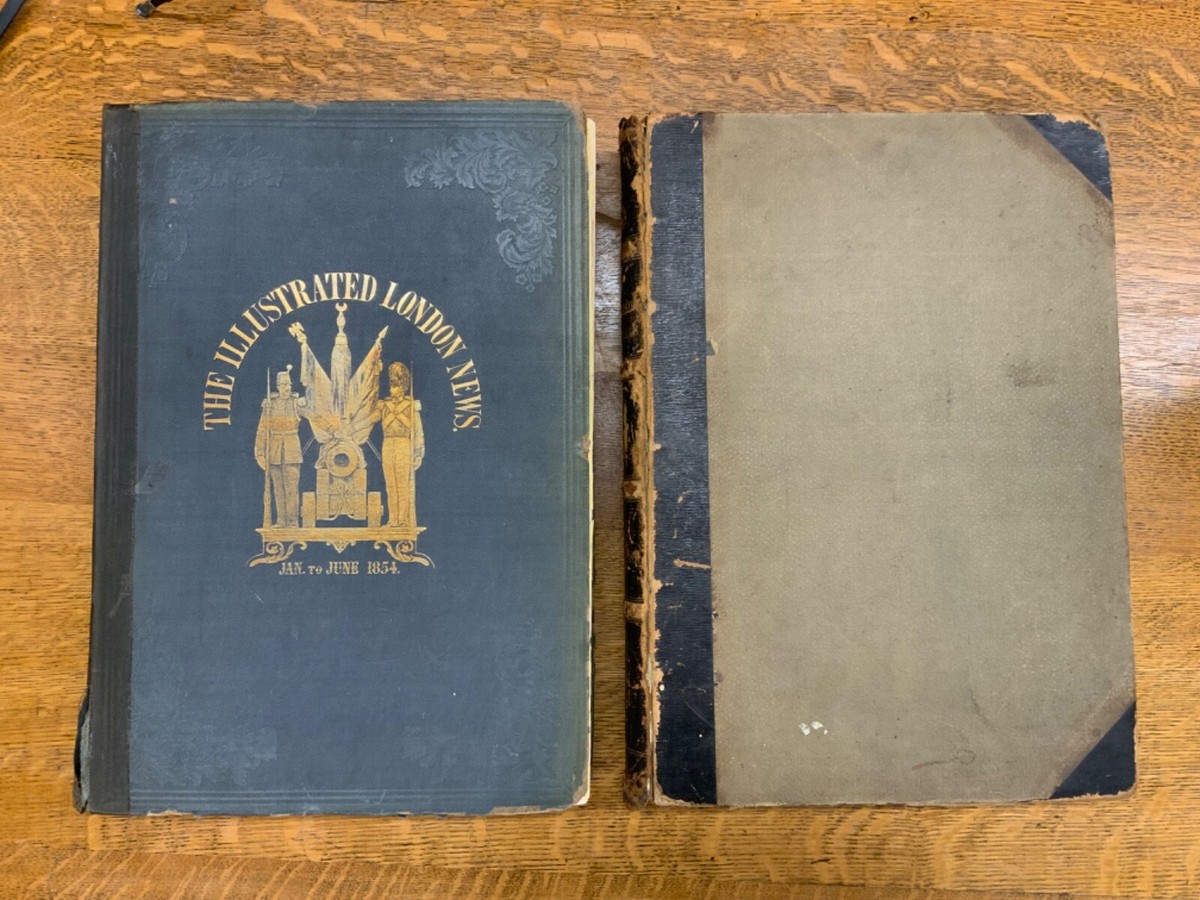 1854 Illustrated London News: Vols. XXIV & XXV - Jan-Dec, Nos. 662