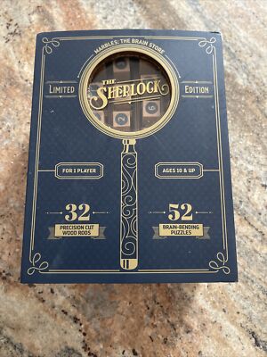 Marbles The Brain Store The Sherlock Puzzle Set Limited Edition Spin Master