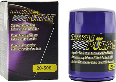 Royal Purple Extended Life Premium Oil Filter 20-500, for Buick, Cadillac