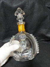 (Empty) BACCARAT REMY MARTIN LOUIS XIII COGNAC CRYSTAL GLASS DECANTER With Top