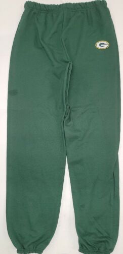 20406 Mens NFL GREEN BAY PACKERS Full Length Jersey SWEATPANTS New GREEN - Picture 1 of 1