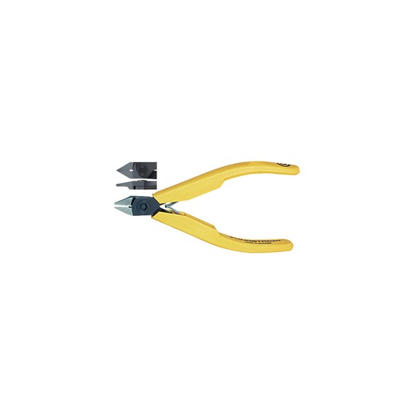 Lindström Elektronik-Seitenschneider Spitzer Kopf Ausgekehlt KW Ganze LäNge:-image