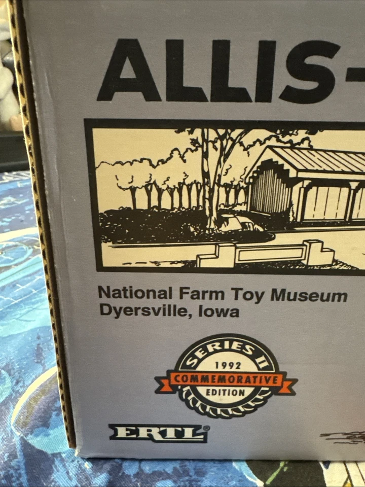 Trattore ERTL Allis Chalmers 8070 1992 Fattoria Nazionale Museo del Giocattolo Edizione Comm 1/16 - Immagine 2 di 4