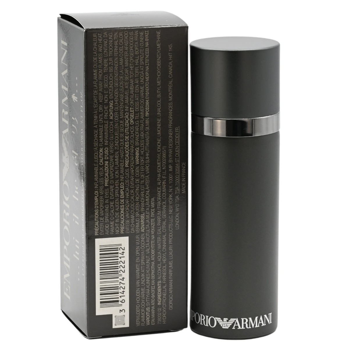 Emporio Armani He by Giorgio Armani Cologne for Men EDT 3.3 / 3.4