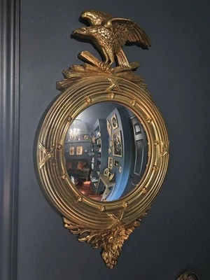 Convex Eagle Mirror In Antique Mirrors for sale | eBay