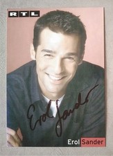15889 Erol Sander RTL Autogrammkarte original signiert