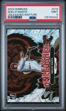 2023 PANINI DONRUSS UNLEASHED RAPTURE #U19 NOELVI MARTE PSA 9