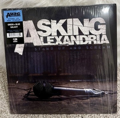 Asking Alexandria ( vinyl, Record)  Stand  Up And Scream Limited (green & Blue)