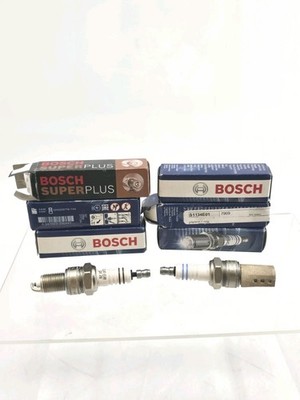 6 Lot - NOS BOSCH SUPER PLUS 7909 SPARK PLUGS WR8LC+