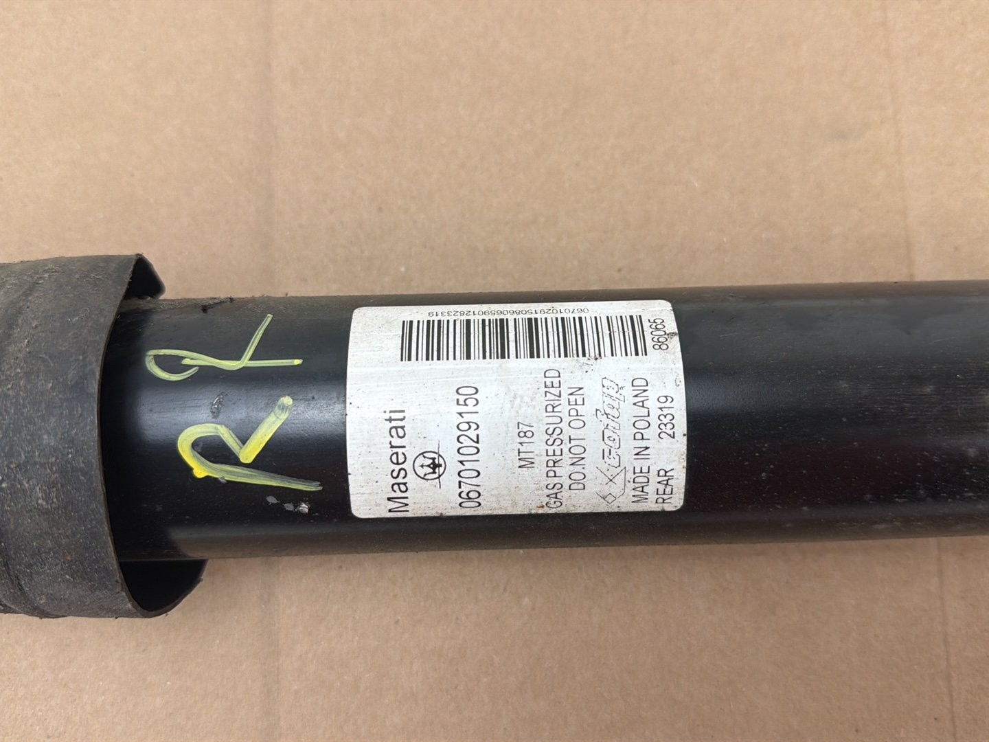 Maserati Ghibli 2014-2017 Rear Right Damper P/N 06701029150