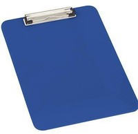 Klemmbrett DIN A4 Polystyrol Blau