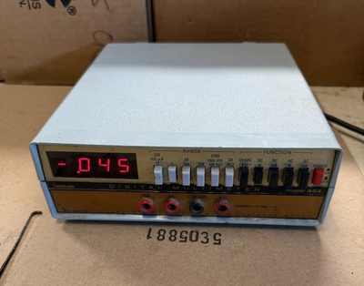 #ad Simpson Model 464A Digital Multimeter Working $33.00