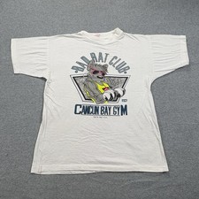 Vtg Cancun Bay Gym Rat Club T Shirt Men?s Small Graphic Single Stitch