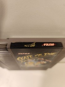 Skate or Die 1 & 2 Double Trouble Nintendo NES Cartridge with Black Cases Tested