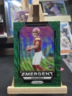 2024 Panini Prizm - Emergent Jayden Daniels #2 Green Wave Prizm (RC)