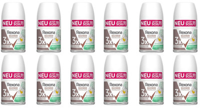 12x Rexona Maximum Protection Deo Roll-On Lime & Waterlily Scent mit 3x Schutz