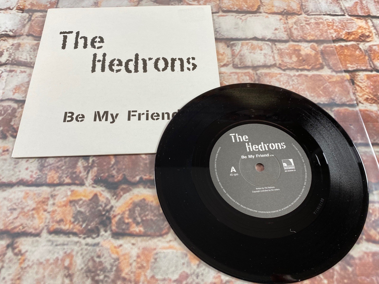 The Hedrons Be My Friend 7"" Vinyl Records Unplayed New