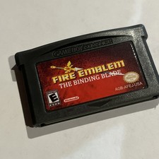 Fire Emblem The Binding Blade Game Boy Advance Nintendo GBA Remake READ