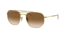 Ray-Ban RB 3707 arista clear gradient brown 001/51 Sunglasses