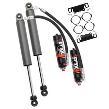 Fox Rear Adjustable Reservoir Shocks For 19-25 Silverado Sierra 1500 2.5-4 Lift
