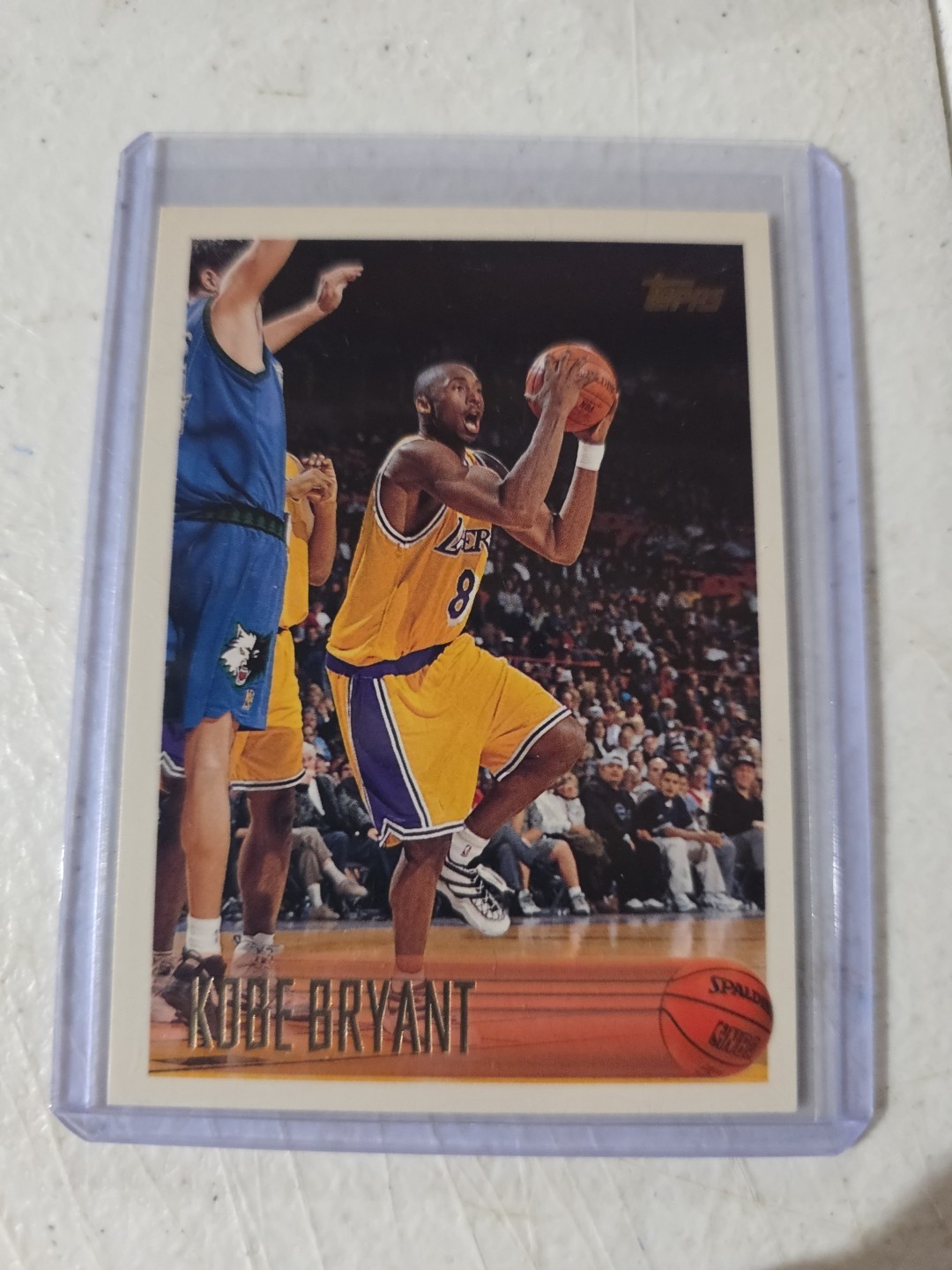 KOBE BRYANT 1996-97 TOPPS BASKETBALL ROOKIE LAKERS #138 RC