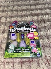 Hatchimals CollEGGtibles Season 1 4 in a Pack Bonus Spin Master New Sealed