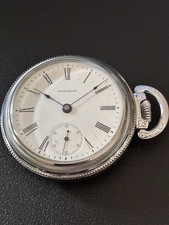 Waltham Pocket Watch Model 1883 18s 7 Jewels. Made In 1902. Just Serviced.