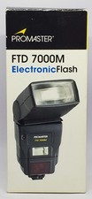 Promaster FTD 7000M Electronic Flash Motorized Zoom for CANON 4237 MINT in BOX