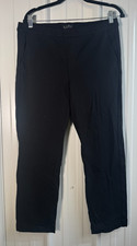 Liverpool Los Angeles Women's Ponte Knit Tapered Pants Black Size: 10/30