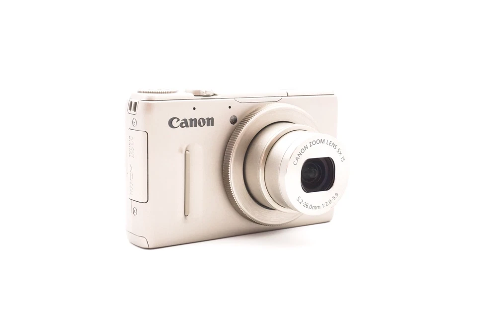 Canon PowerShot S100 Digitalkamera Kamera Kompaktkamera Champagner - Refurbished - Bild 4 von 4