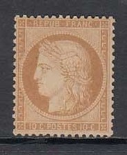 France - Courrier 1870 YVERT 36 Utilisé
