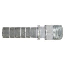 Grainger Approved 3LZ76 Barbed Steam Hose Fitting,1/2",NPTxBarb 3LZ76