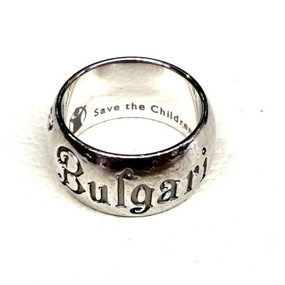 Bvlgari Save The Children Ring 925 #12 Used
