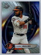2022 Bowman Platinum #96 Cedric Mullins Platinum Bar #/75