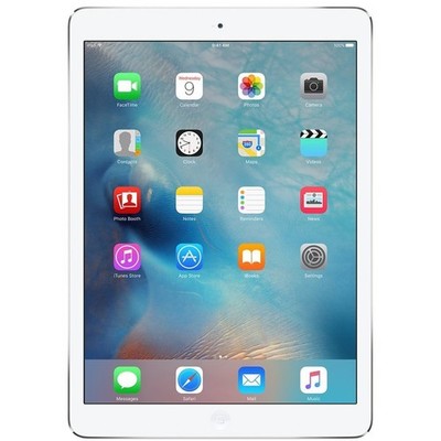Apple iPad Air 16GB Wi-Fi + Cellular 4G LTE - White/Silver (MD794LL/A)
